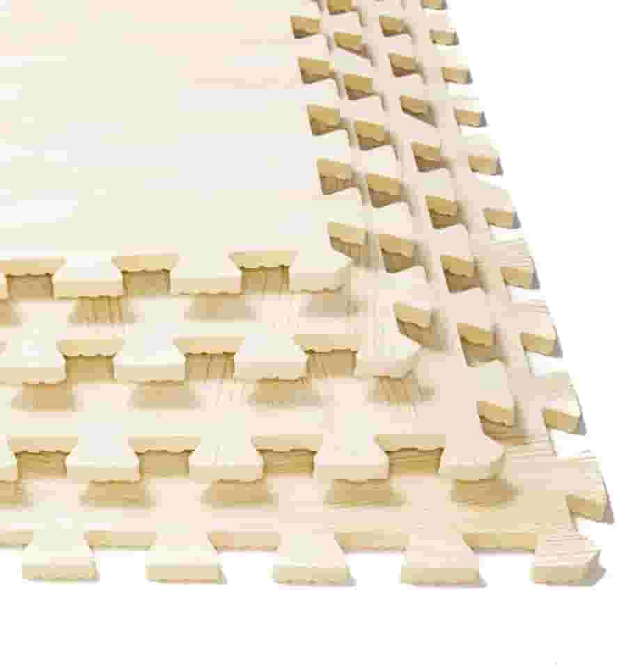 TATAME DE EVA - 62X62X1,2 - CLARO - LIVEUP SPORTS