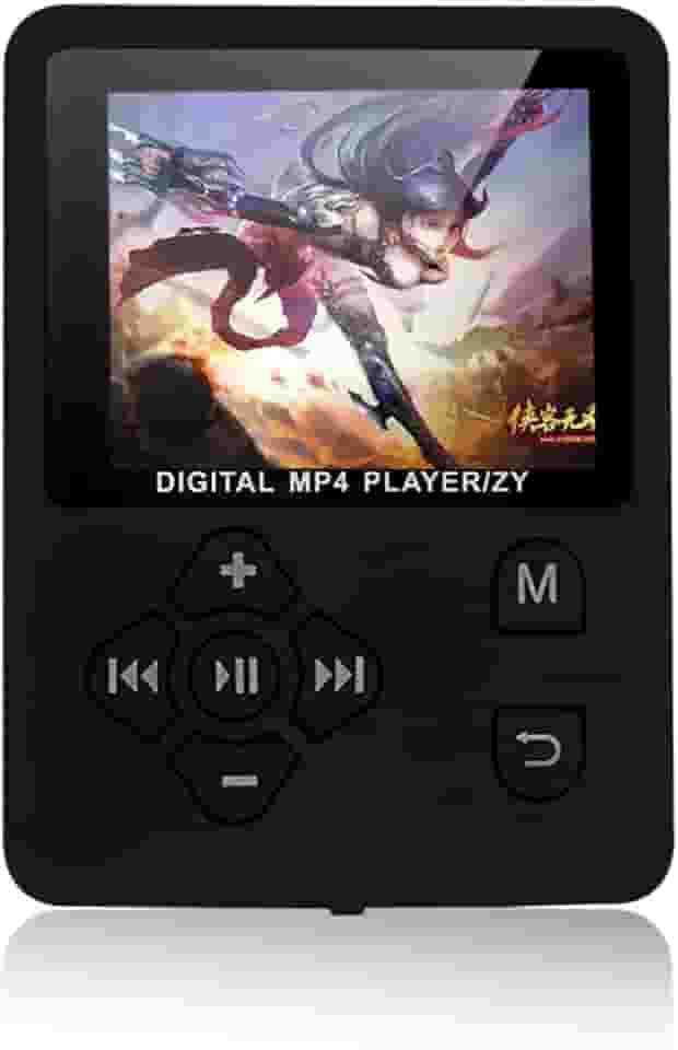 MP3 MP4 Digital Player 1.8 Polegadas Tela Colorida Reprodutor de Música Áudio Sem Perdas Reprodutor de Vídeo Suporte E-book Rádio FM Gravação de Voz Cartão TF Cronômetro