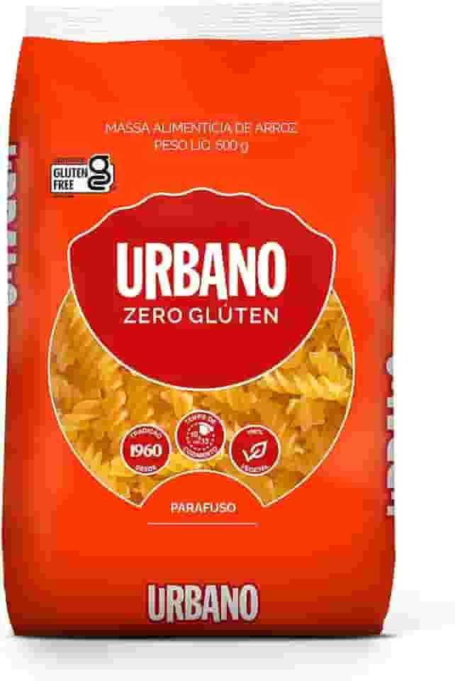 Urbano, Macarrão de Arroz, Parafuso, Zero Glúten - 500 g
