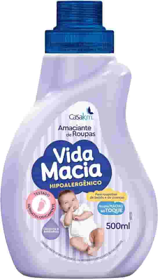 Casa Km Amaciante Vida Macia Glicerina & Amêndoas 500Ml