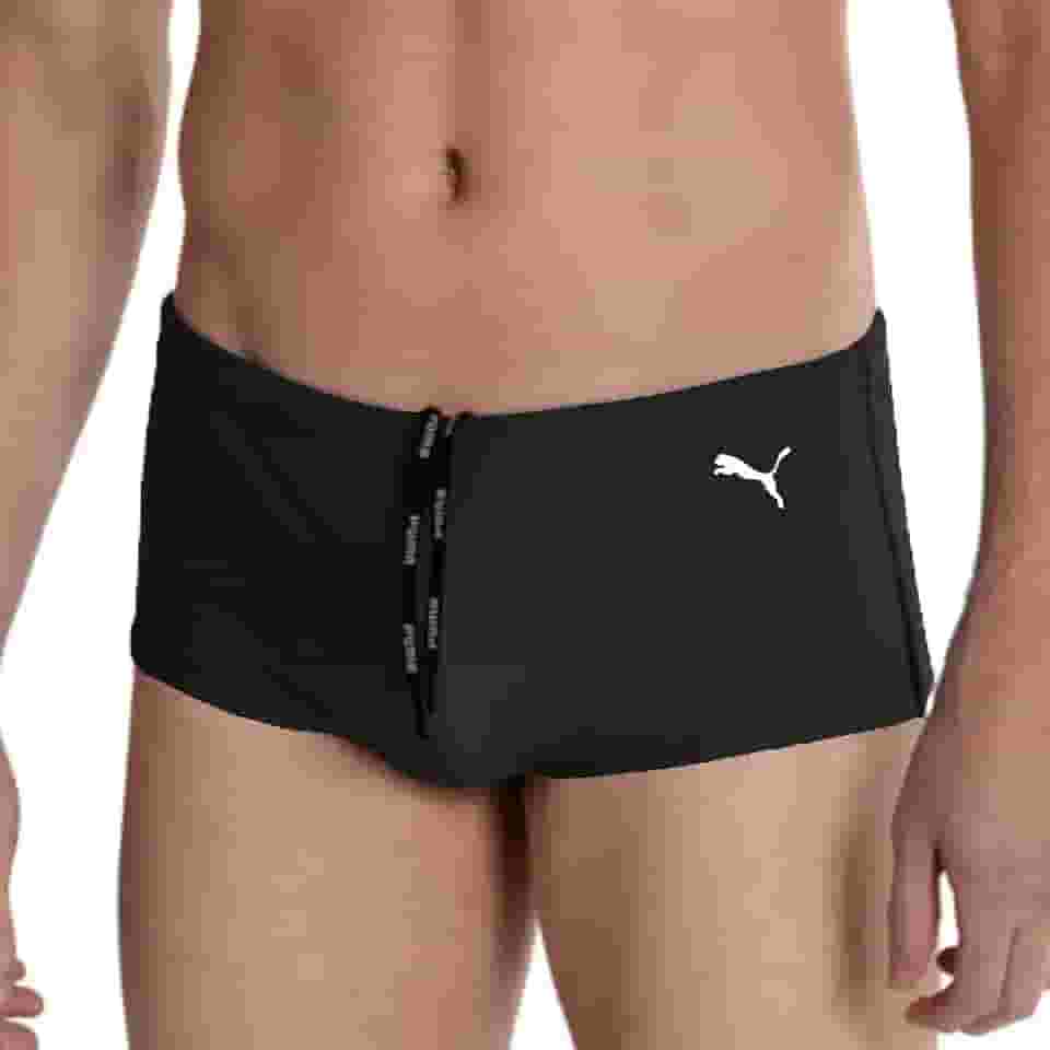 Sunga Puma Lateral Larga UV50+ Cordão Ajustável Xtra Life Piscina Praia Masculino Adulto