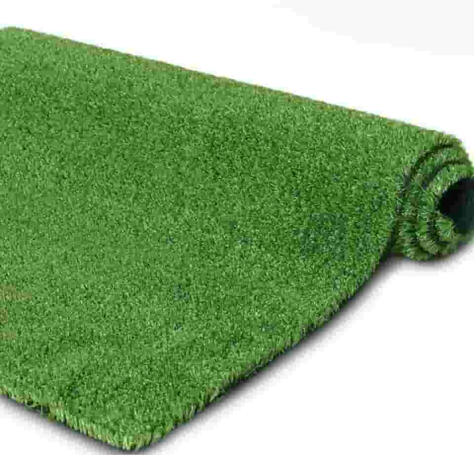 Tapete de Grama Sintetica 12mm ( 2m²) 2,00m x 1,00m Para Decoração, Jardim e Campo de futebol