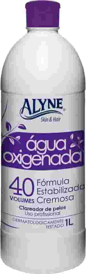 Alyne, Água Oxigenada, Cremosa, 40 Vol., 1 Litro, Roxo