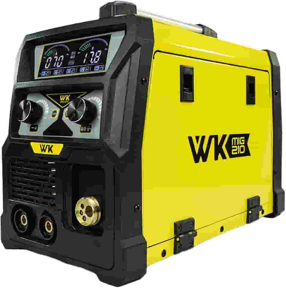 Pró Euro Máquina Inversora de Solda Multiprocesso MIG/MAG TIG-Lift e MMA Eletrodo WK 210A 220V Flex