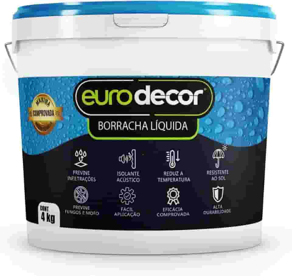 Tinta Emborracaha Borracha Liquida 4KG Telha