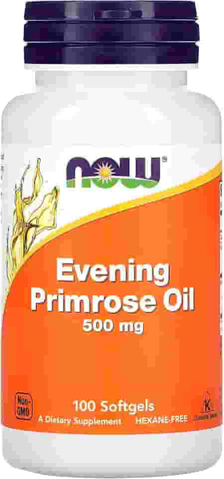 NOW Foods Óleo de Prímula 500mg 100 Soft Importado