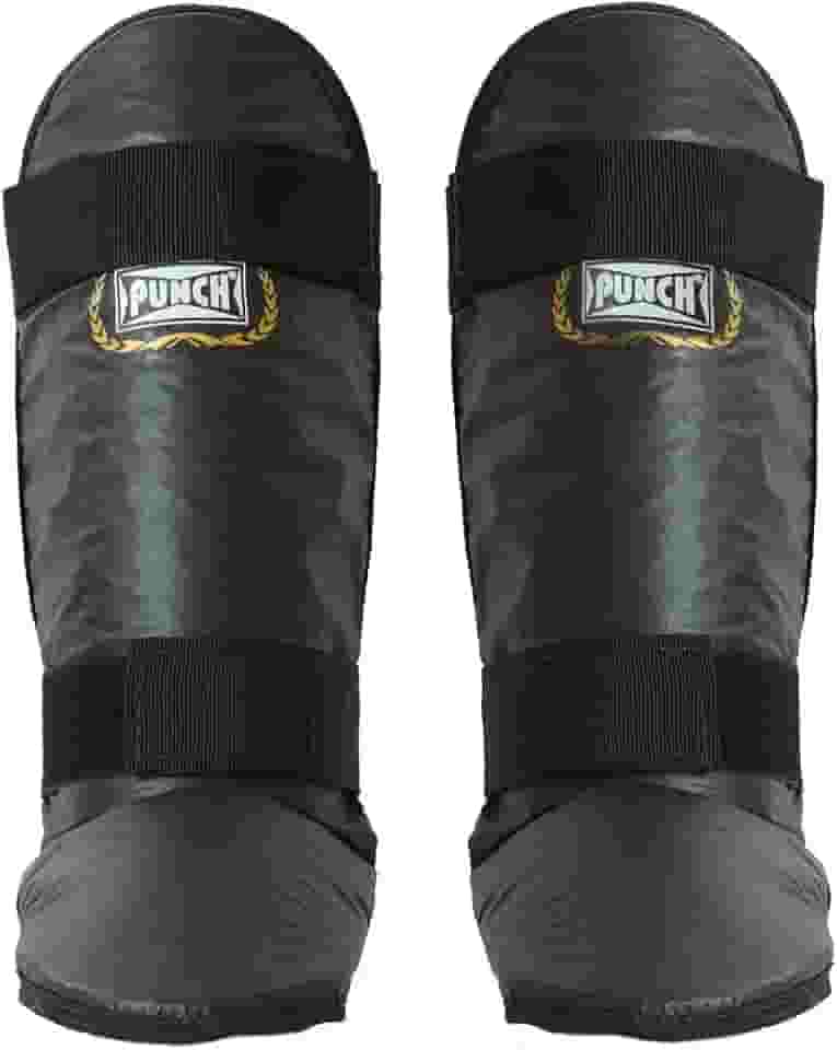 Protetor De Canela Com Pé - Preto E Branco Punch