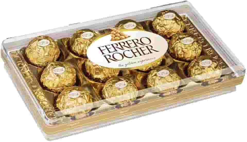 Bombom Ferrero Rocher com 12 unidades