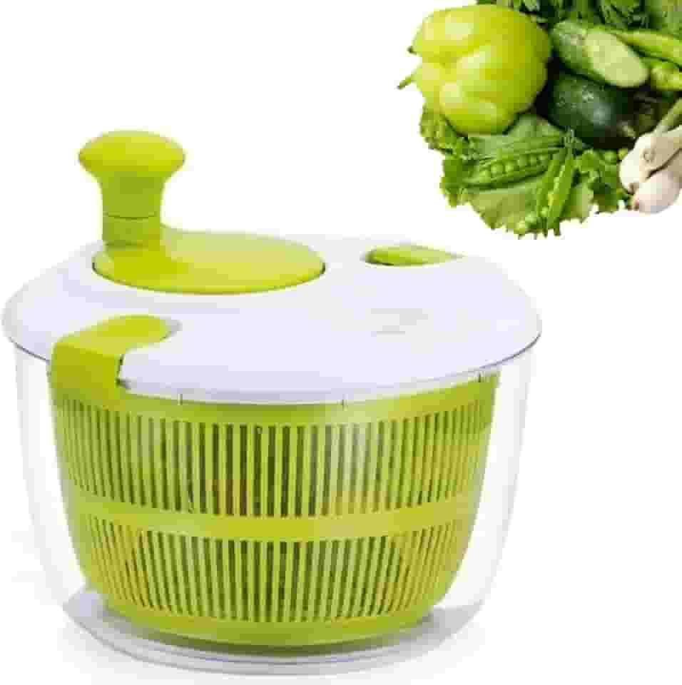 Seca Salada Centrífuga Secador Folhas Verduras Legumes 5L