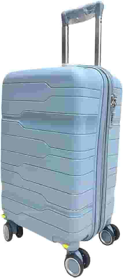 Mala de Bordo 10KG Polipropileno Inquebrável Expansível Tóquio (Azul Bebê)