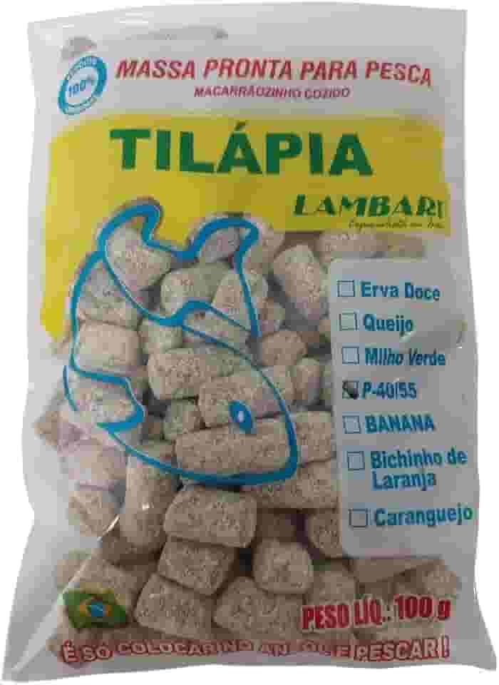 Kit 2 Isca Pronta Para Tilápia Massa Pronta Para Pesca Peixe