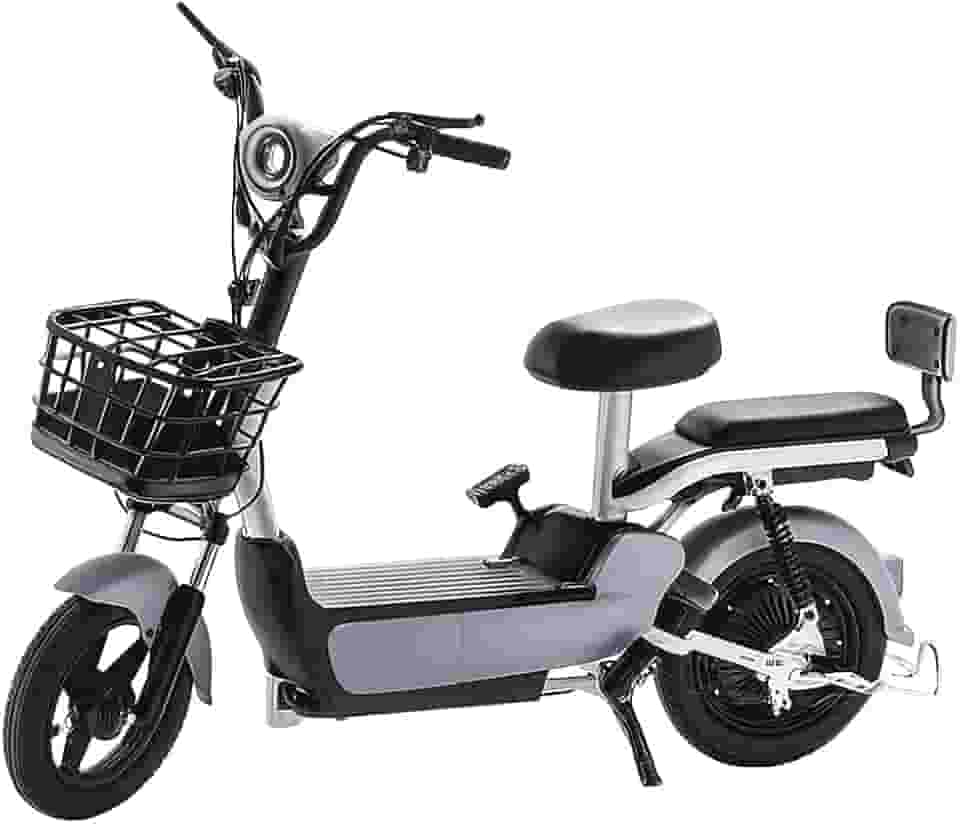 Bicicleta Elétrica Adulto 500W Scooter ZJ – Autopropelida Velocidade Max 30Km Ideal Para Mobilidade Urbana com Garupa e Alarme
