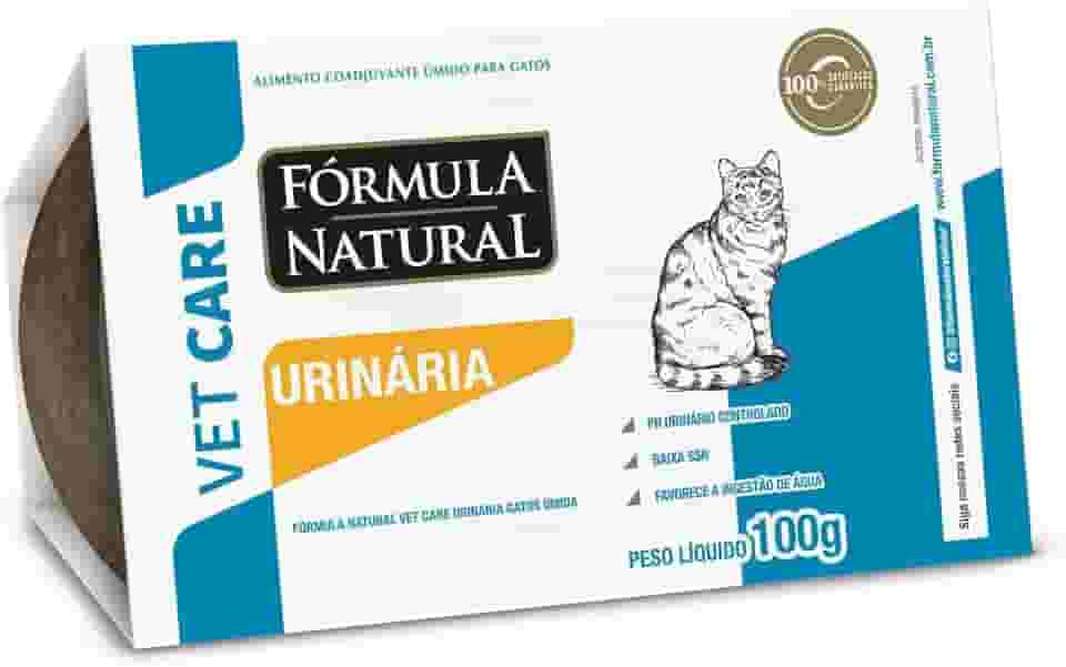 Fórmula Natural Ração Úmida Para Gatos Vet Care Urinária 100G