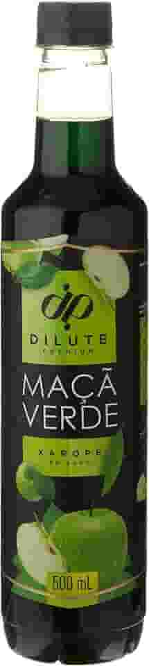 Dilute Xarope Maçã Verde Sabor Maçã Verde 500 Ml