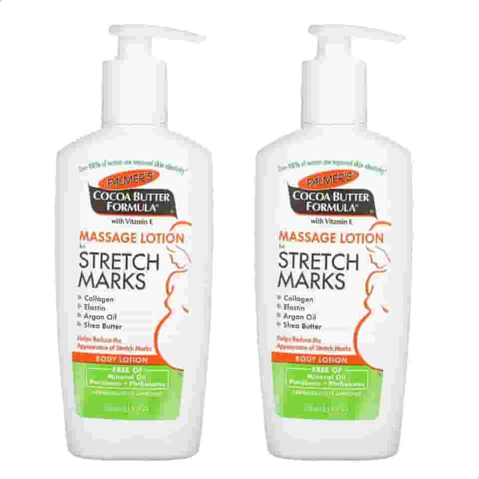 Kit 02 Unidades Palmer's Cocoa Butter Creme Anti Estrias para Gestante 250ml Importado EUA Palmers Loção Anti-estrias