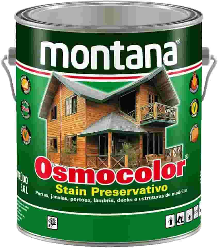 Stain Osmocolor Madeira Branco Neve Montana 3,6 Lt