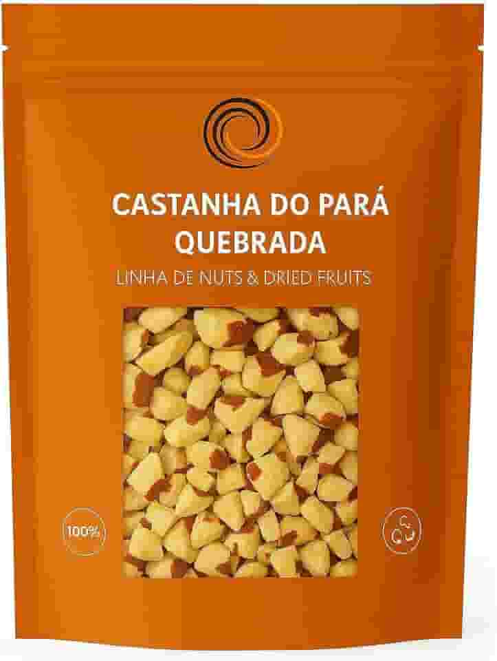 Castanha Do Pará Quebrada Ideal Para Receitas Saudáveis 1KG