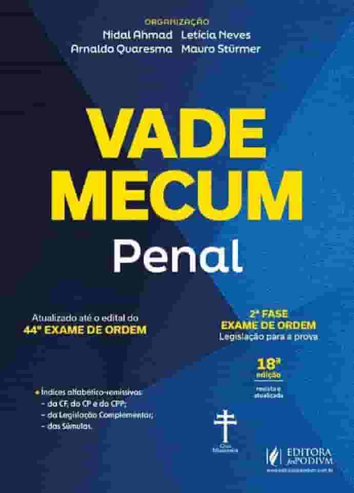 Vade Mecum Penal - 44º Exame de Ordem - 18ª Edição (2025)