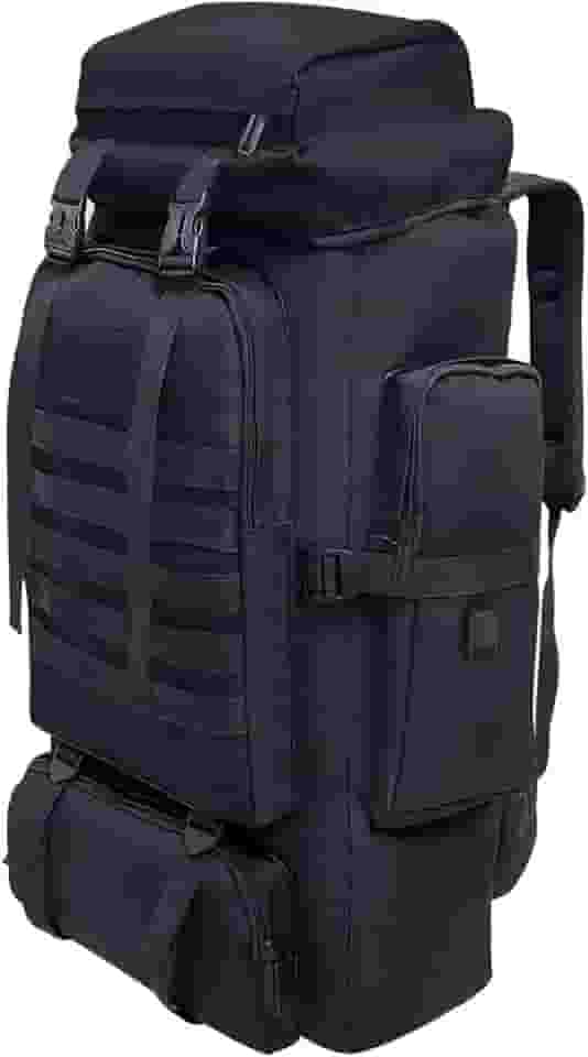 Mochila de caminhada 80L 100 litros para acampamento, mochila masculina, para viagem, escalada, montanhismo, trekking