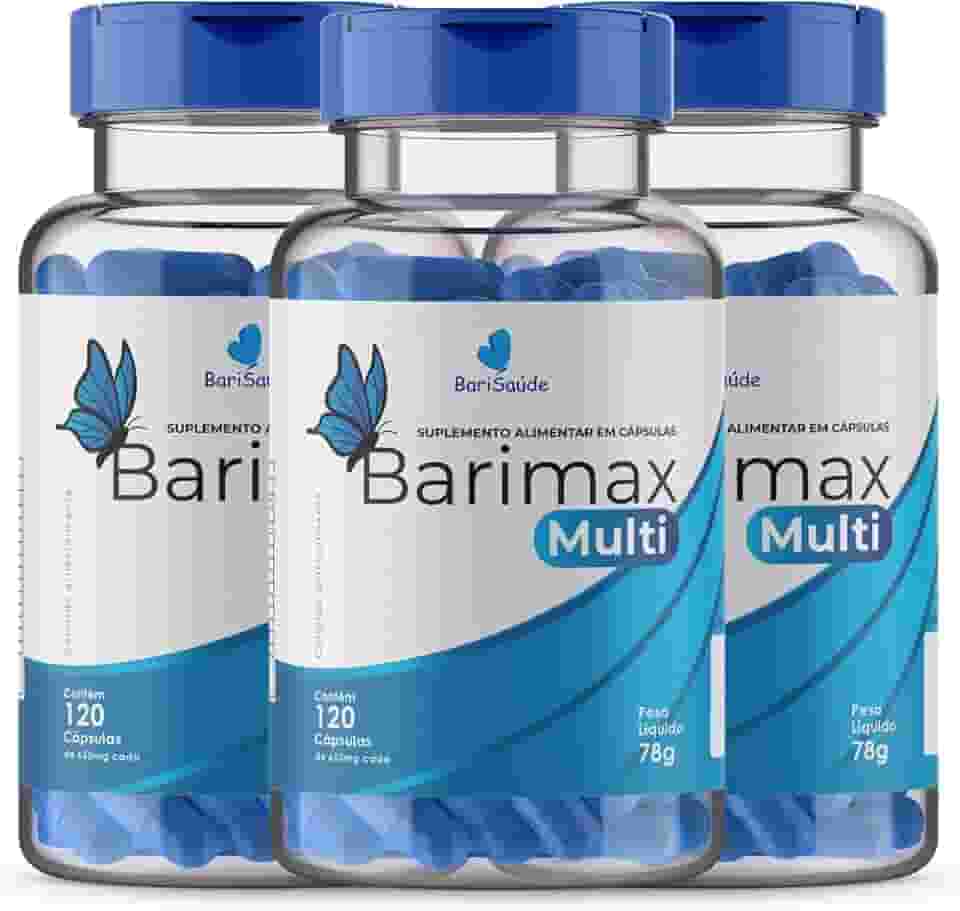 Barimax Multi - Multivitamínico Para Bariátricos - Kit C/ 3
