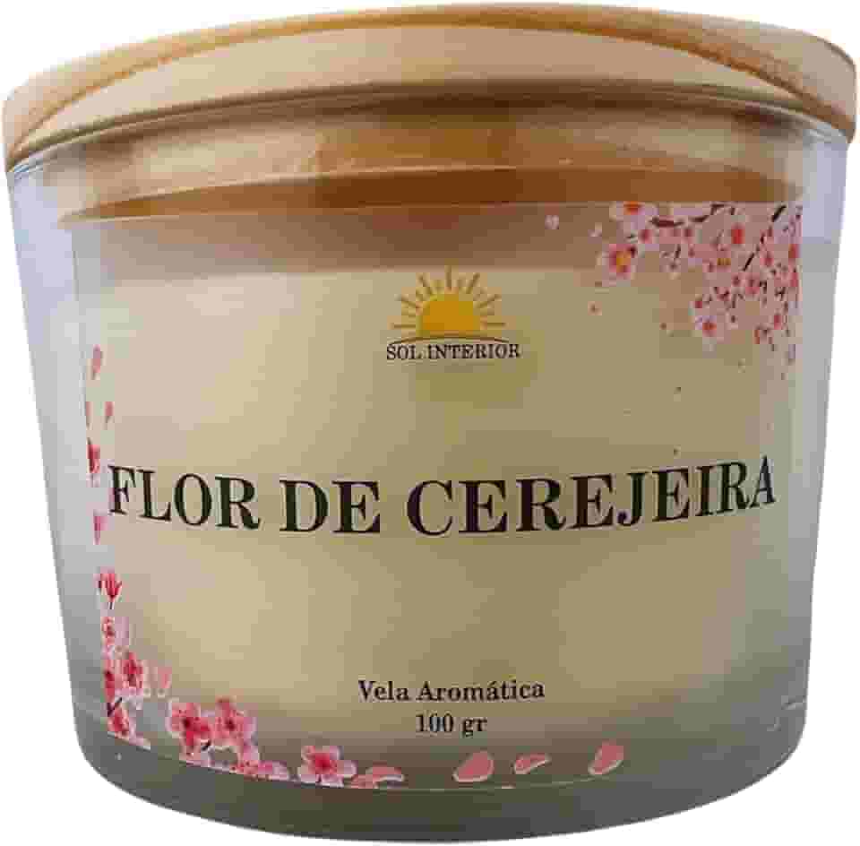 Vela Aromática Artesanal, 9 Fragrâncias Disponíveis, Baunilha, Capim Limão, Lavanda, Bamboo, Alecrim (Flor de Cereja)