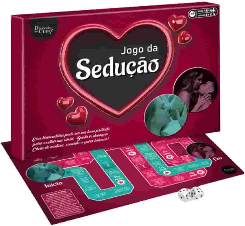 Jogo De Tabuleiro Jogo Da SeduÇÃO - DiversÃO Ao Cubo