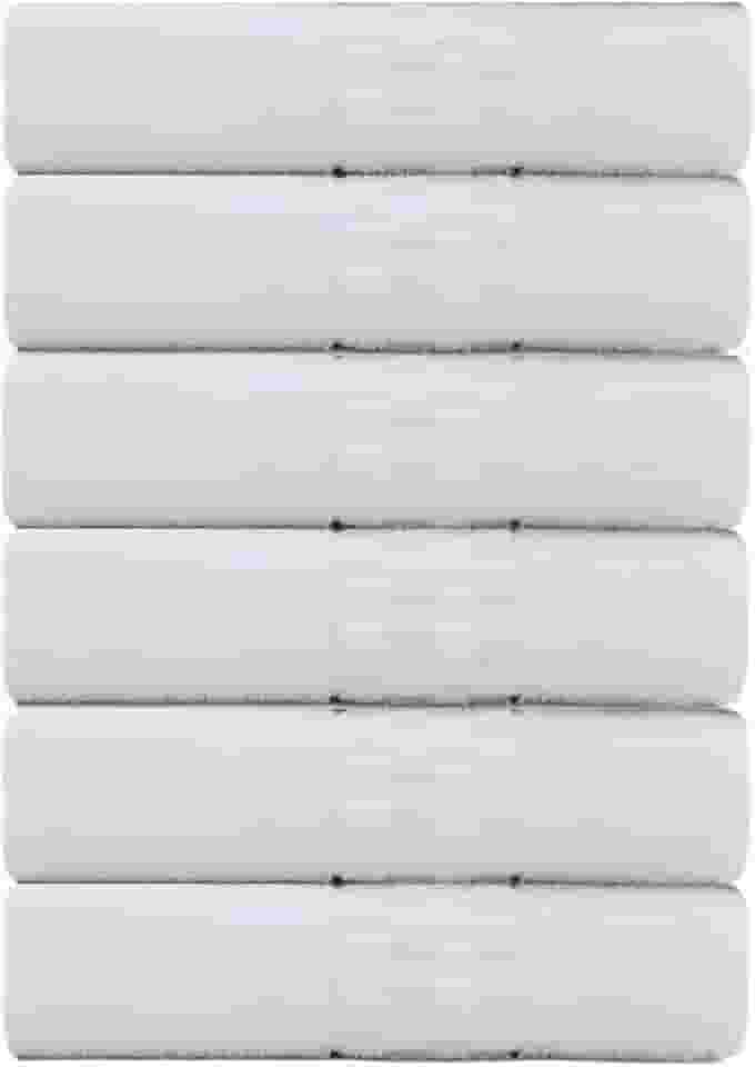 Kit Com 2 Toalhas Banho Teka Profiline Madri Branco Hotelaria e Pousada 440g/m² Gramatura Toque Macio e Super Absorção 75 x 140cm