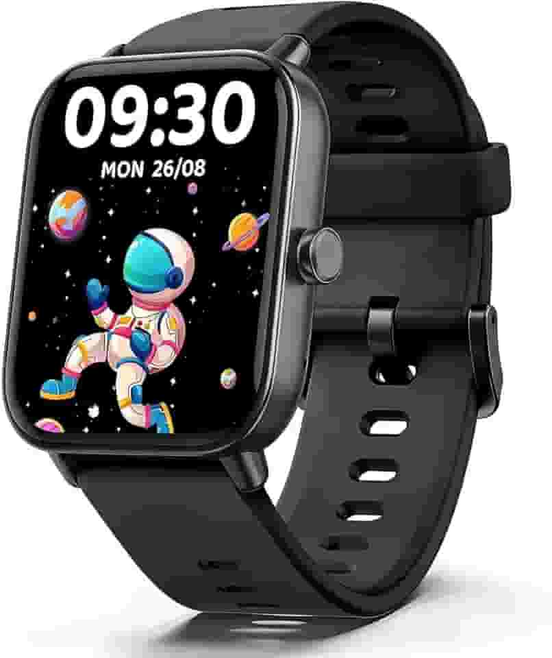 Relógio inteligente infantil, relógio infantil sem necessidade de telefone, monitor de frequência cardíaca e sono, monitor de estresse e SpO2, contador de passos, relógio despertador, jogos, relógio