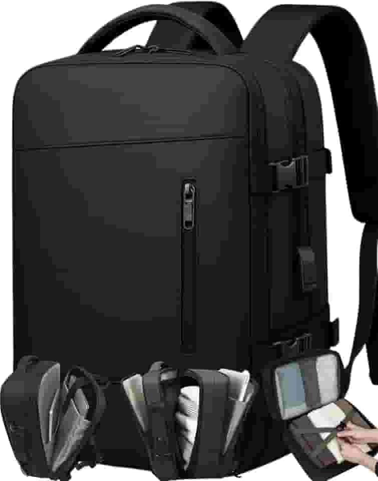 Mochila, Feminina, Masculina, Viagem, Expansível, Notebook, Mala Mão, Impermeável, Academia, Grande, Preta, Cinza, Rosa, Compacta, Academia, Executiva, Compacta