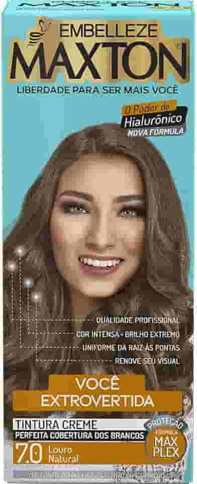 Embelleze Maxton Tinta De Cabelo Loura E Extrovertida 7.0 Louro Natural