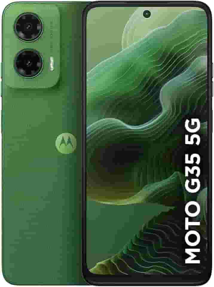 Smartphone Motorola Moto g35 5G - 128GB 12GB (4GB RAM+8GB Ram Boost) e Camera 50MP com AI NFC Tela 6.7' com Superbrilho - Verde