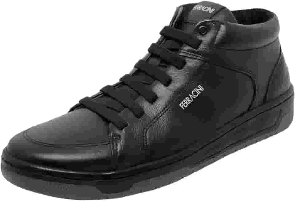 Tênis Masculino Cano Médio Caramelo Ferracini 8053-617D