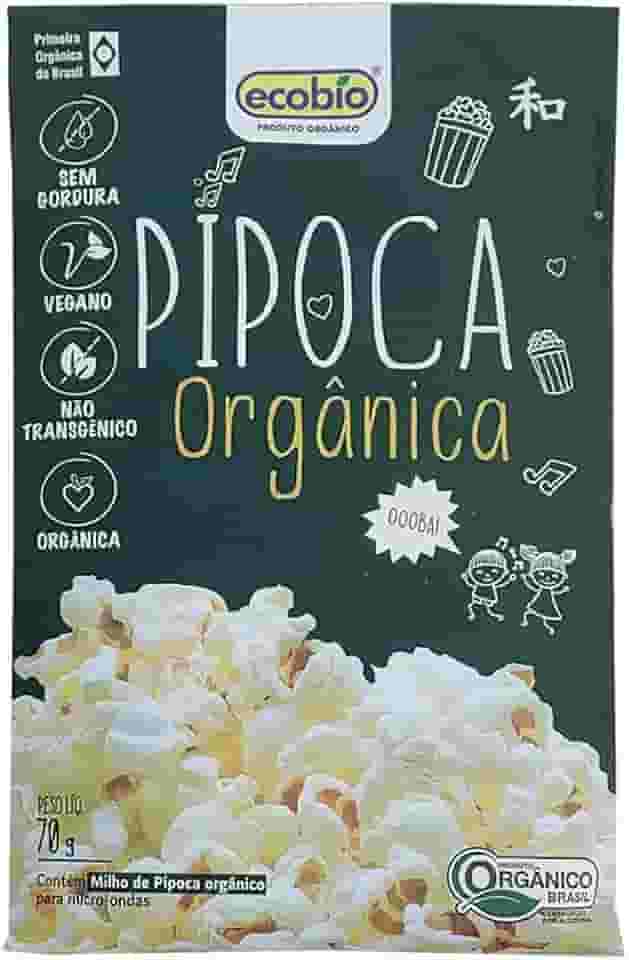 ECOBIO - Produtos Orgânicos Pipoca Orgânica Para Micro-Ondas Ecobio Produto Orgânico