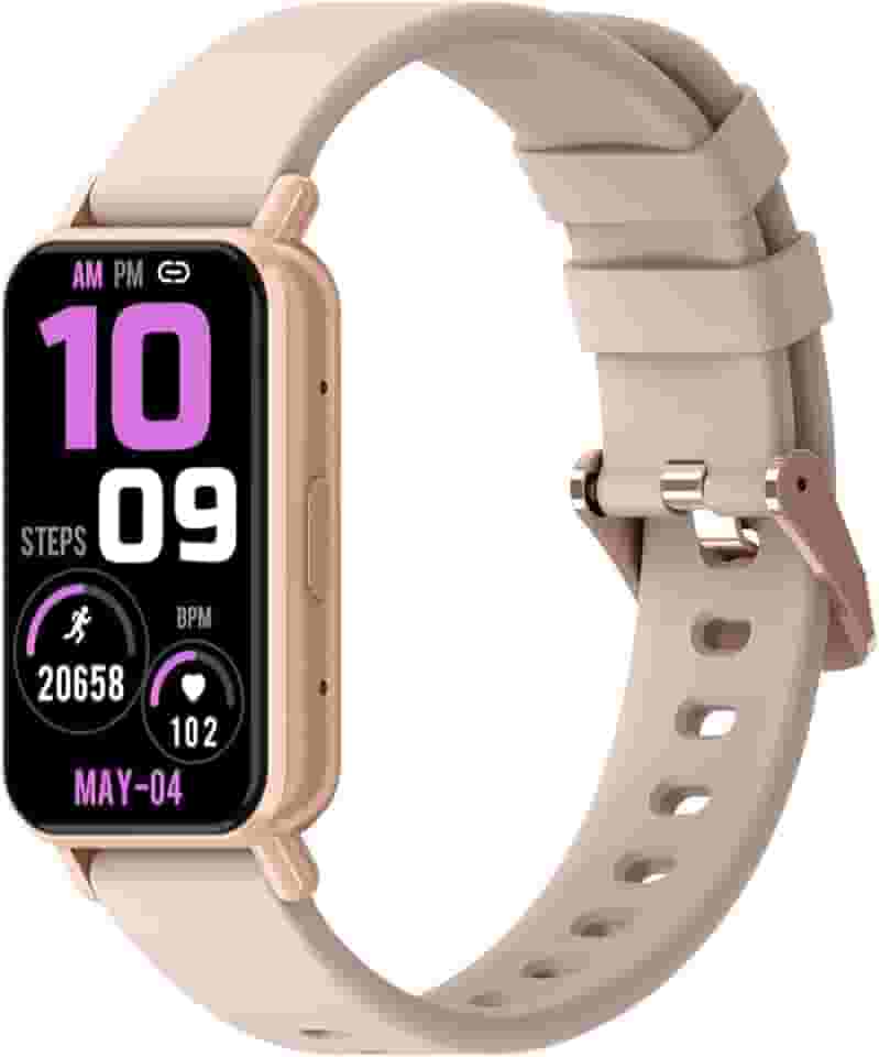 PEJE Band 1,1.45" TFT Tela, Smartwatchs,IP68 à Prova d‘Água,Relogio Smartwatch Feminino,100+ Modos Esportivos, Notificações Inteligentes, Assistente de Voz, Compatível com iOS/Android(Rosa)