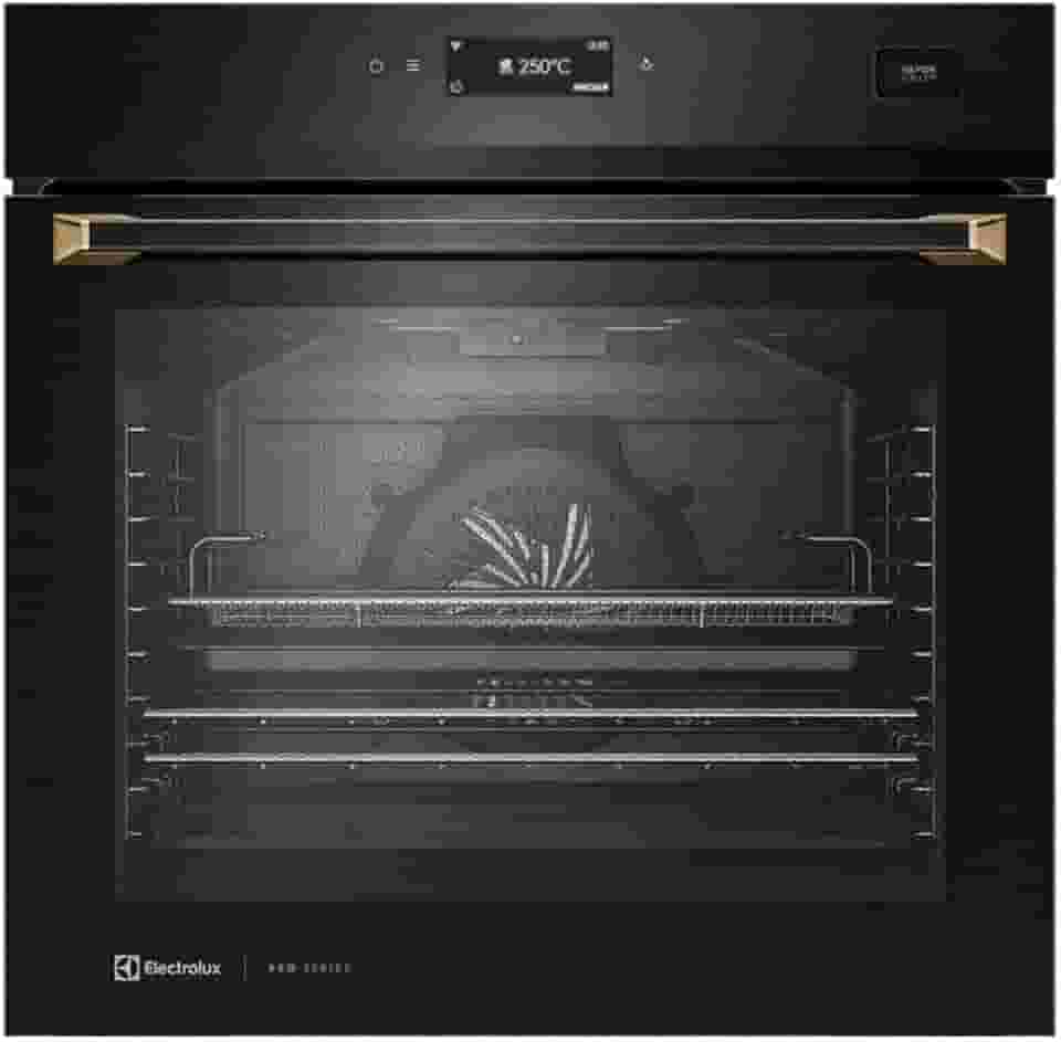 Forno de Embutir Elétrico Electrolux 80L Expert Pro Series com VaporCrisp e Conectividade (OE9XB) 220V