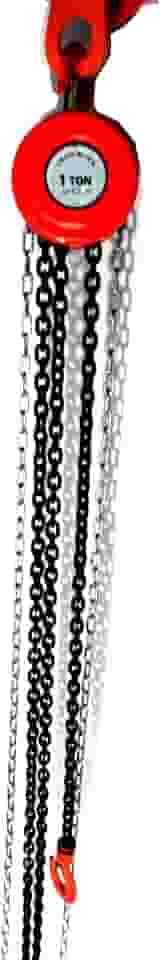 Genérico Talha de Corrente Manual 1x2MT 1000KG 2MT Laranja