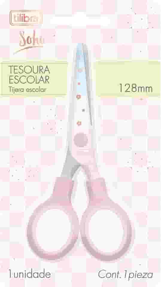 Tilibra - Tesoura Escolar 128mm Soho - Tilibra