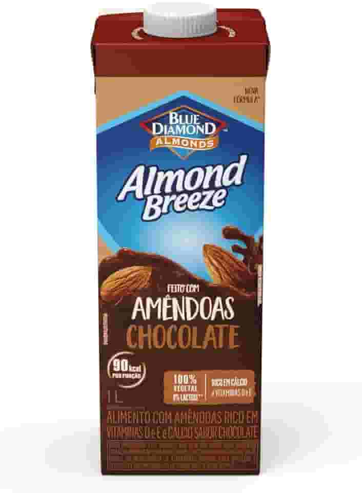 Piracanjuba Almond Breeze Alimento Com Amêndoas Rico Em Vitamina E E D E Cálcio Sabor Chocolate - 1L