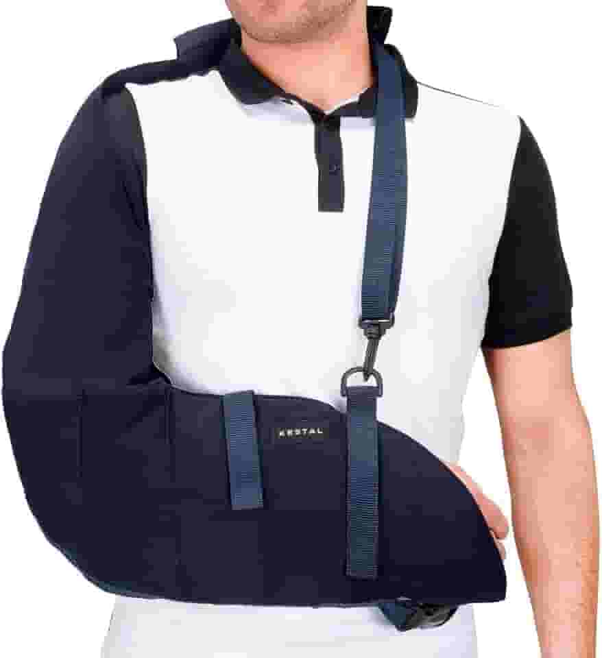 Kestal Tipoia Velpeau Estofada Imobilizadora americana Azul, Bilateral, G