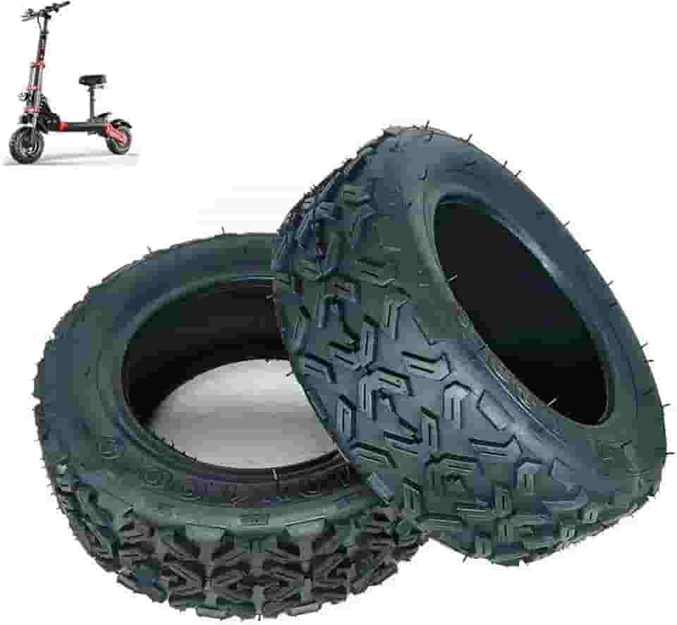 Pneus de scooter elétrica 10 x 4,00 – 6 pneus off-road a vácuo 25 cm pneus quadriciclos scooter antiderrapante pneus pneumáticos resistentes ao desgaste modelos grossos e duráveis, fácil de substituir