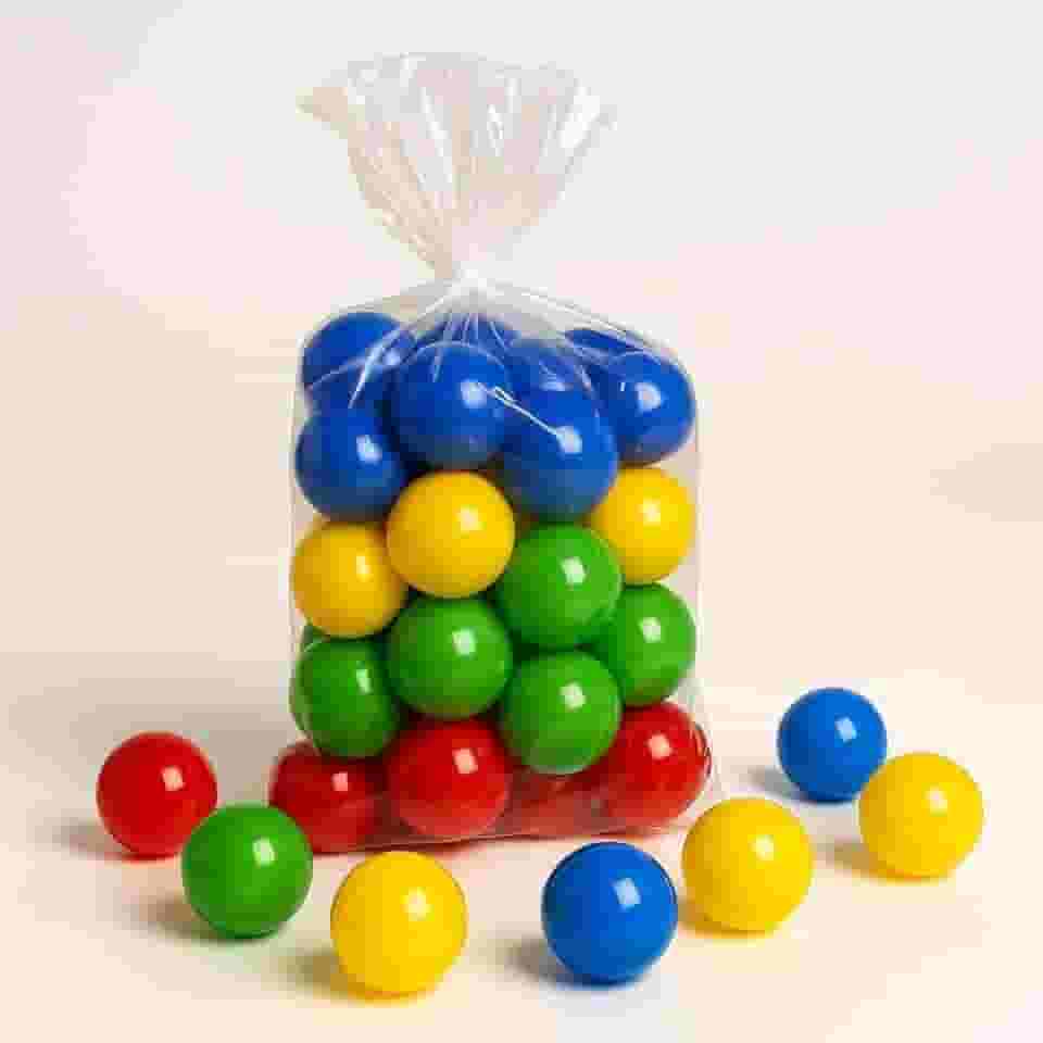 Beplace Kids - 25 Bolinhas Coloridas para Piscina e barraca, Não Amassa, BPA free