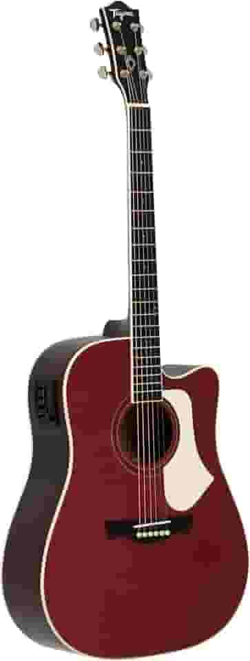 VIOLÃO FOLK CUTAWAY EQ AÇO T/SPRUCE B/S AGATHIS LATIN AMERICA ANDES CAS TAGIMA