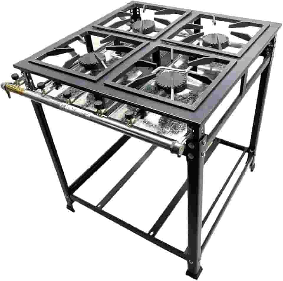 Fogão Industrial 4 Bocas Mr Fogões Alta Pressão 30x30 P5