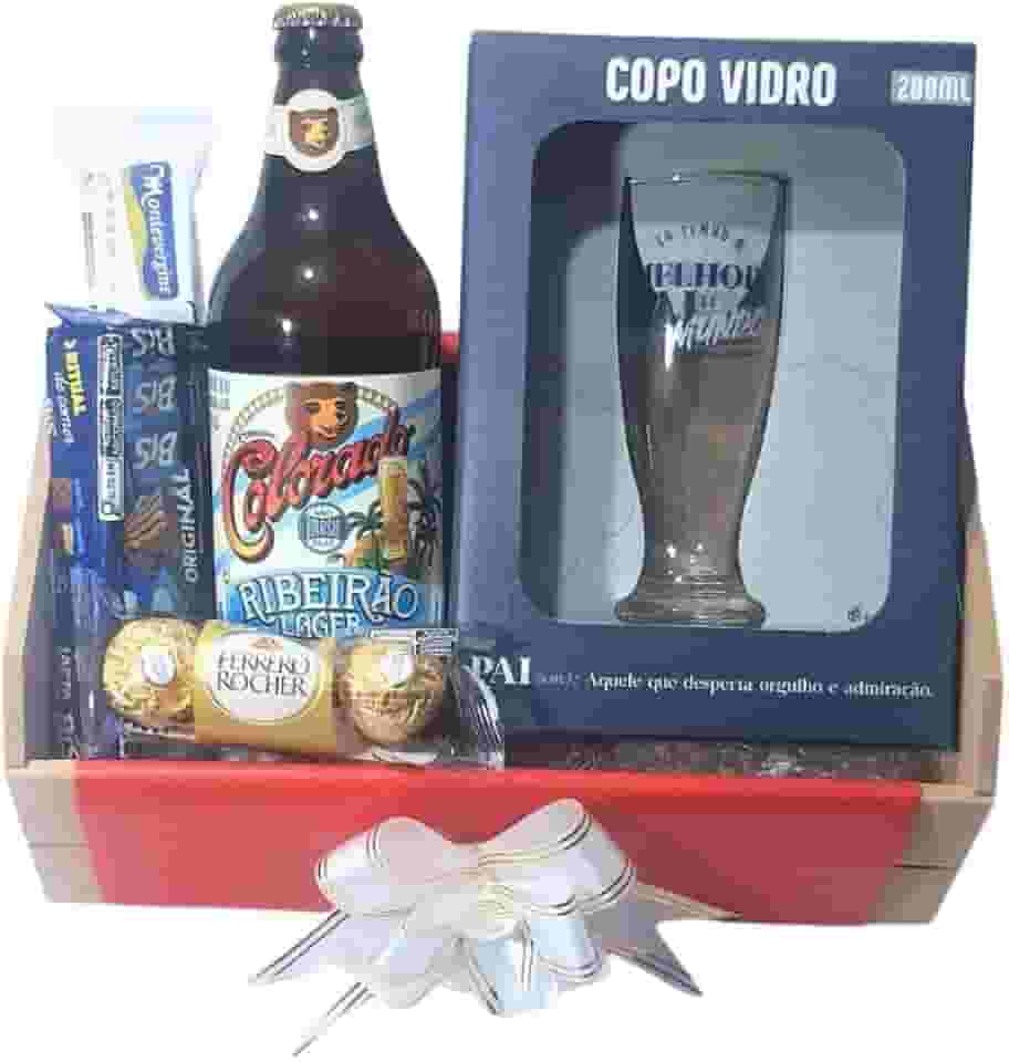 Cesta Presente para o Pai Com Caneca Melhor Pai Do Mundo