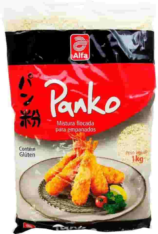 Farinha Panko Flocada Para Empanados Alfa 1 Kg