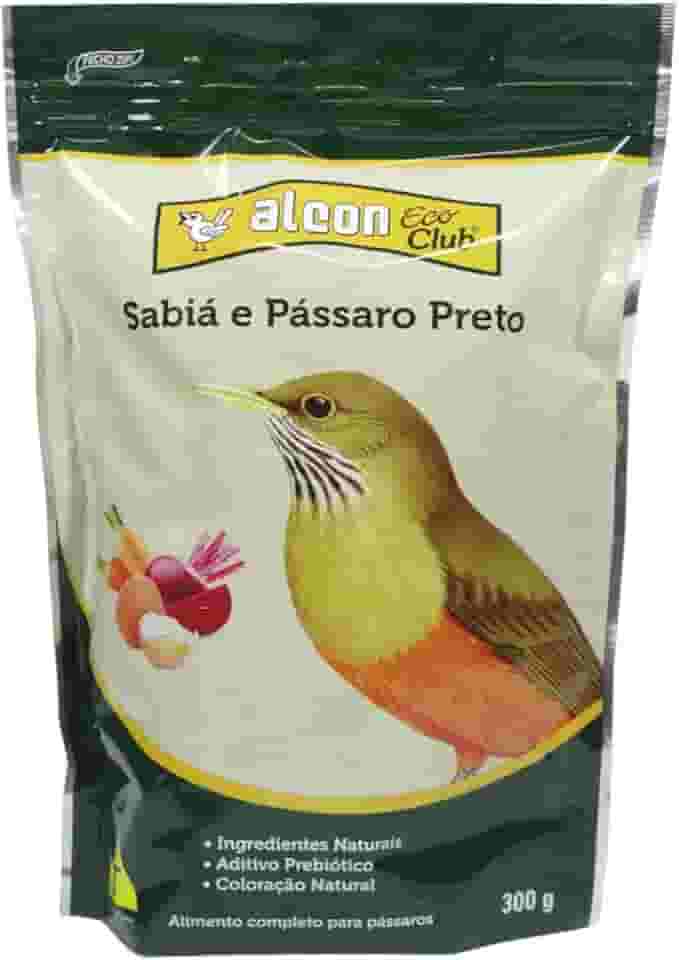 ALCON ECO CLUB SABIÁ E PÁSSARO PRETO 300g