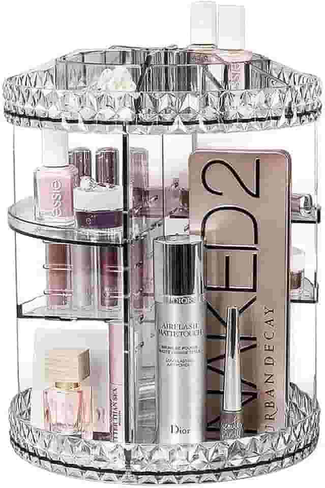 Wincy Organizador De Acrílico Giratório 360º para Cosméticos
