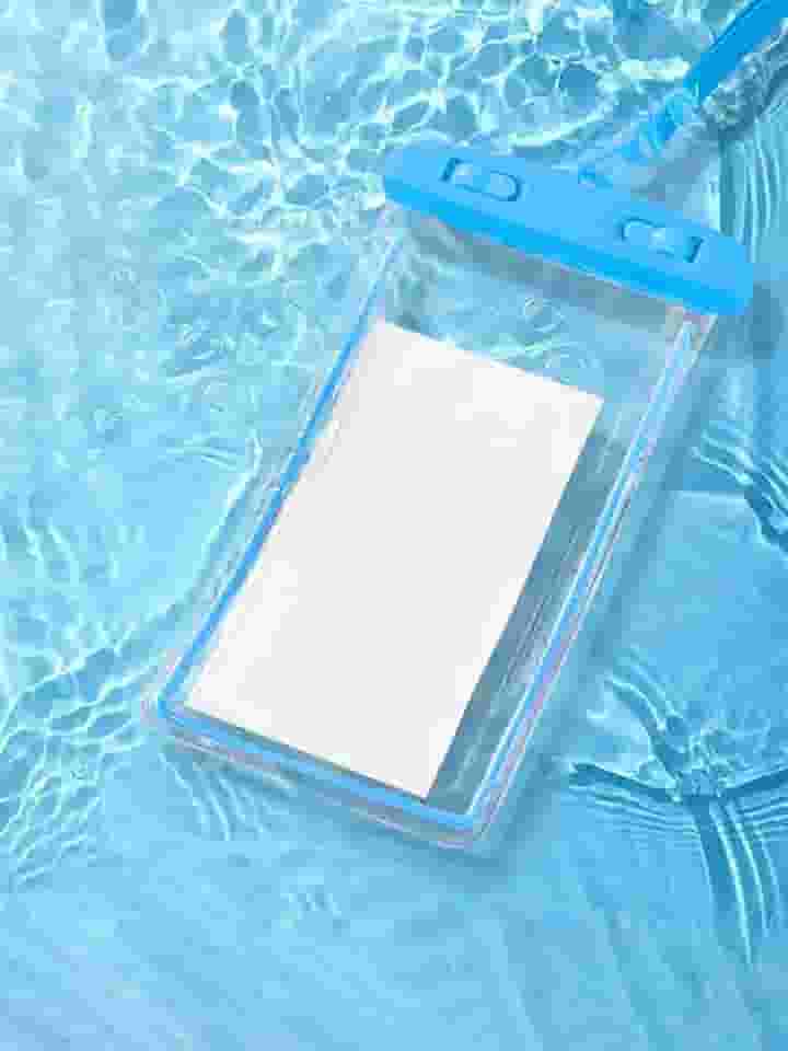 Bolsa de telefone à prova d'água para o verão, capa de telefone à prova d'água, bolsas secas adequadas para telefones celulares abaixo de 7,2 polegadas, necessidades de praia para parque aquático