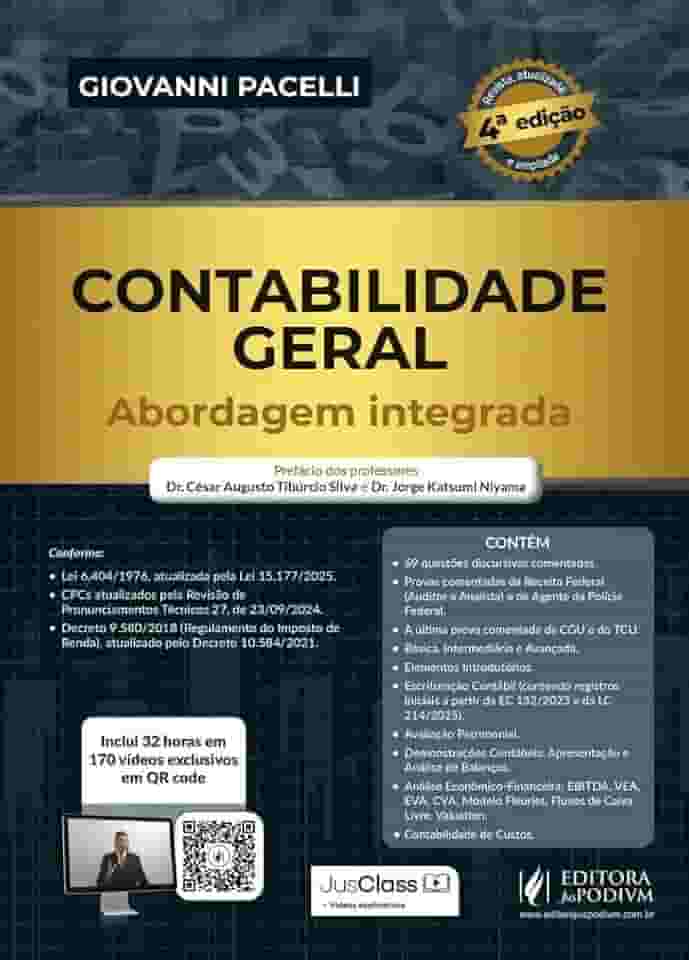 Contabilidade Geral - Abordagem Integrada 4ed.2026
