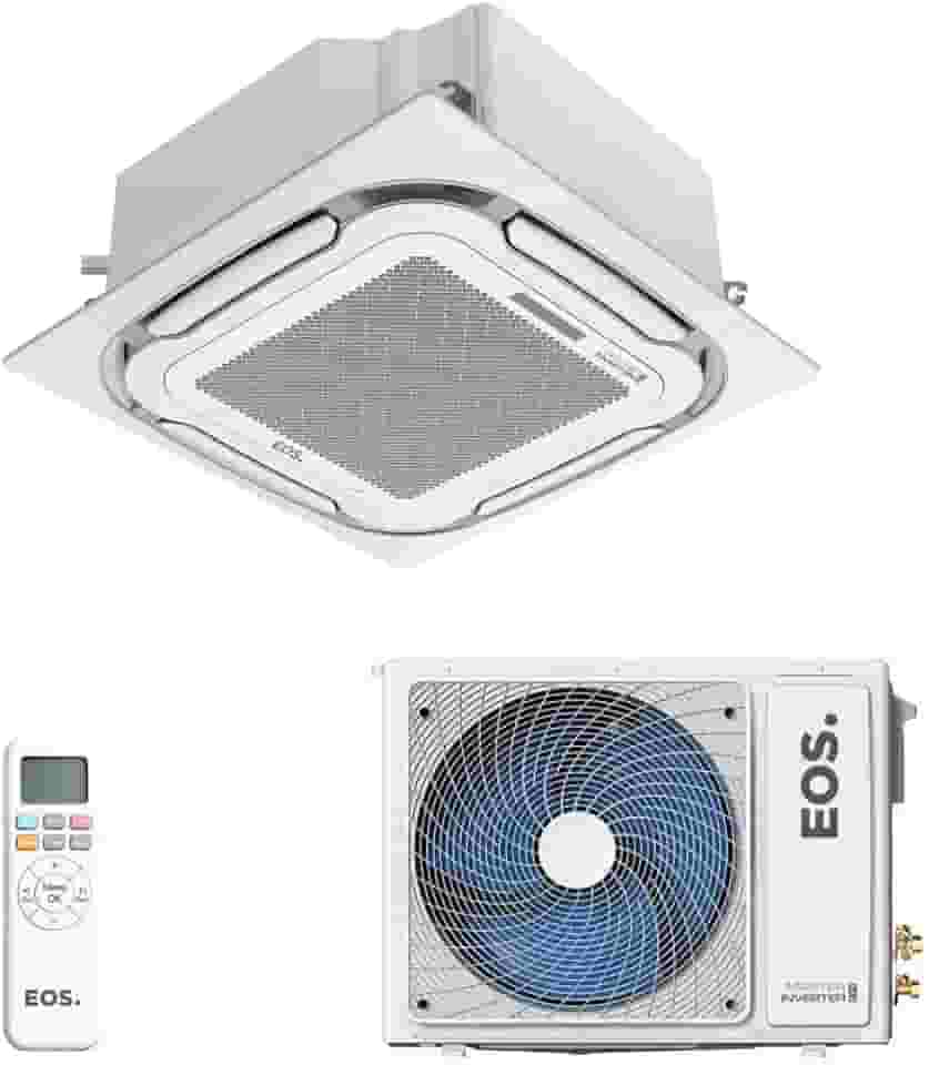 Ar-condicionado Split Inverter Cassete 24000 Btus Eos Master Inverter Pro Só Frio Easmkt24000f 220v